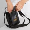 New PUMA Polyurethane Crossbody Bag Mini Unisex Black 079482-01
