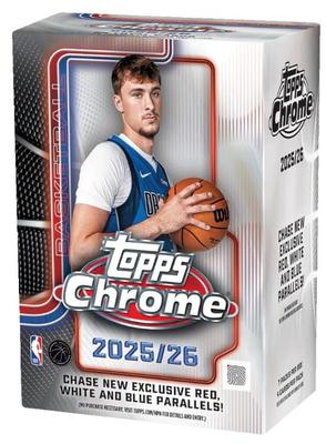 NBA TOPPS CHROME BASKETBALL VALUE BOX 2025-26