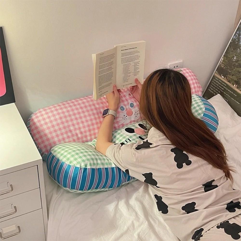 90cm Long Side Pillow Cute Cartoon Pattern Soft Leg Pillow Large Cushion for Side Sleep Sleeping Pillow For Student Dormitory