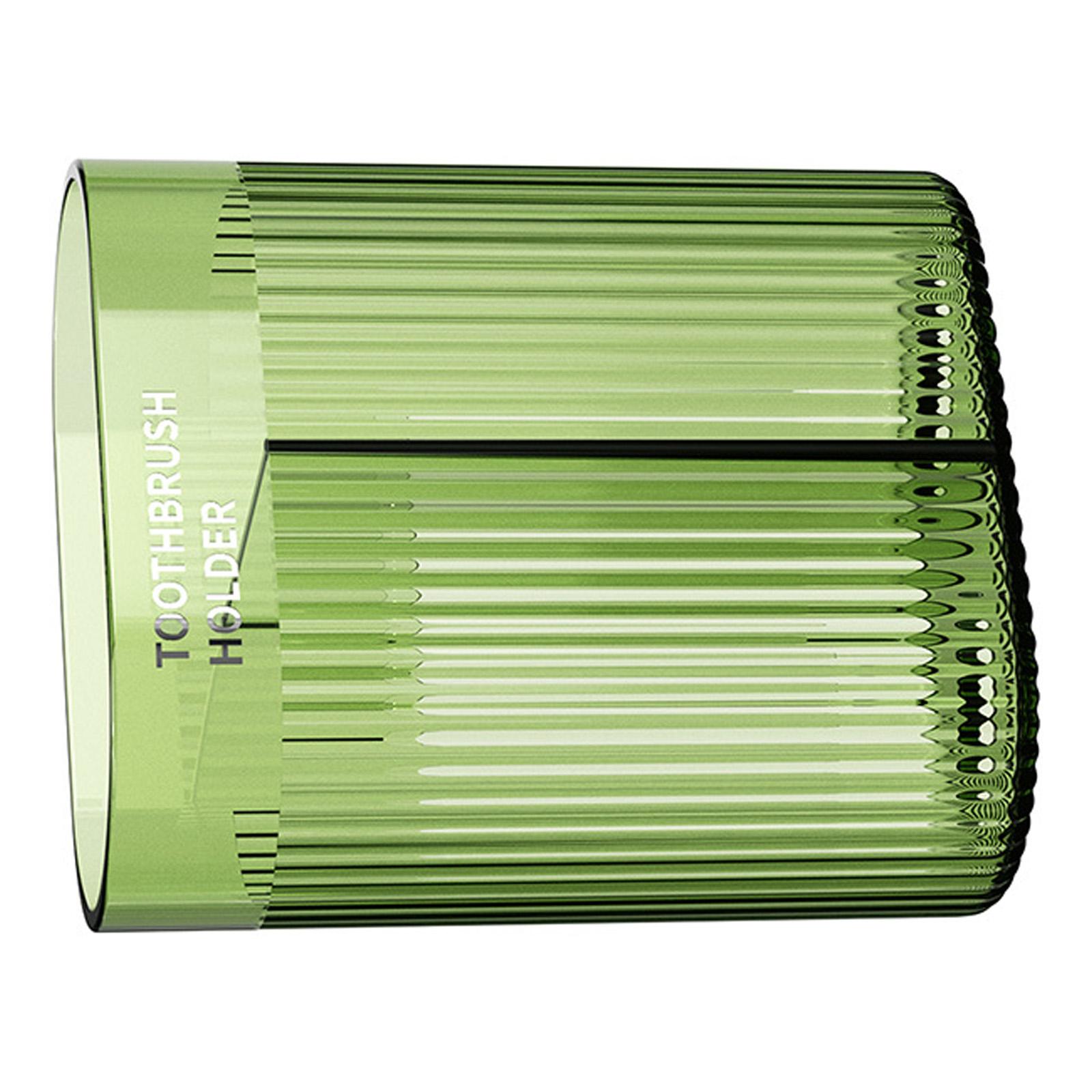 

Электрический держатель для зубных щеток без сверления Простая установка Настенные органайзеры для арендаторов Семья, заботящаяся о целостности стен зелёный