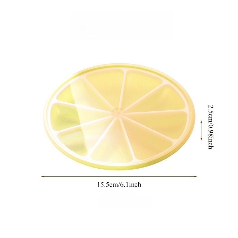 

1pc Lemon Shape Silicone Ice Mold, Food Grade Ice Cube Tray for Cocktail & Drinks, Creative Easy Release Mold for Party & Home жовтий