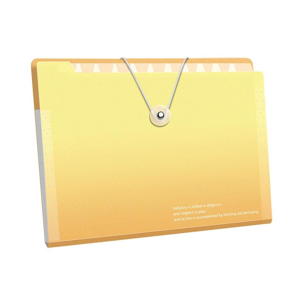 

Водонепроницаемая сумка для документов формата А4, держатель для классификации файлов для студентов и офисных работников 12 Compartments жёлтый