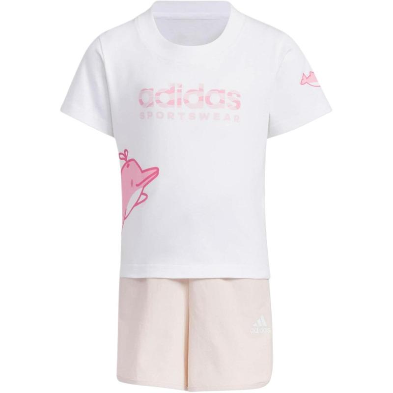 adidas Kids Casual Sportswear Crew Neck Moderate JF3866 104