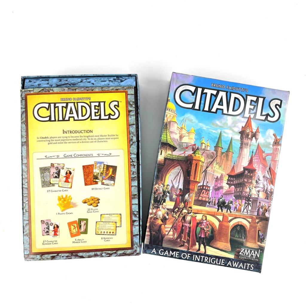 Engelsk versjon Citadels Revidert utgave brettspill