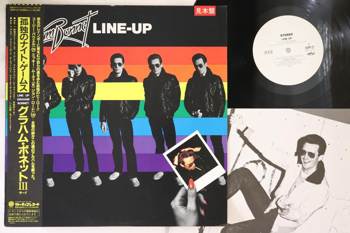 

LP Record GRAHAM BONNET - Line Up 25PP27PROMO VERTIGO 1981 Japan Obi Rock Used
