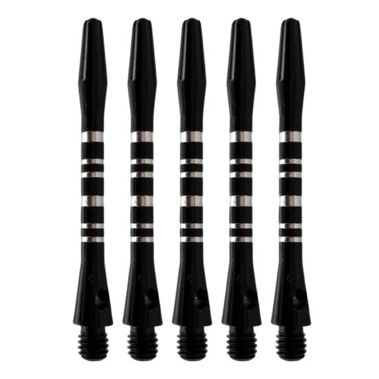 

5 шт. стержень для дротика со стальным наконечником, многоцветный, 2BA, резьба, замковое отверстие, полированный, гальванический, антикоррозийный, портативные аксессуары для дротика, сменный набор для дротика чёрный