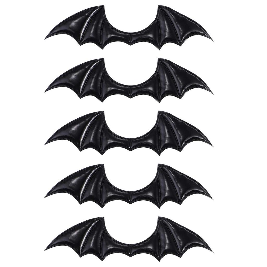 Leather Devil Bat Wings Handmade DIY Accessories Halloween Costume Vampire Hairpin Decoration Materials