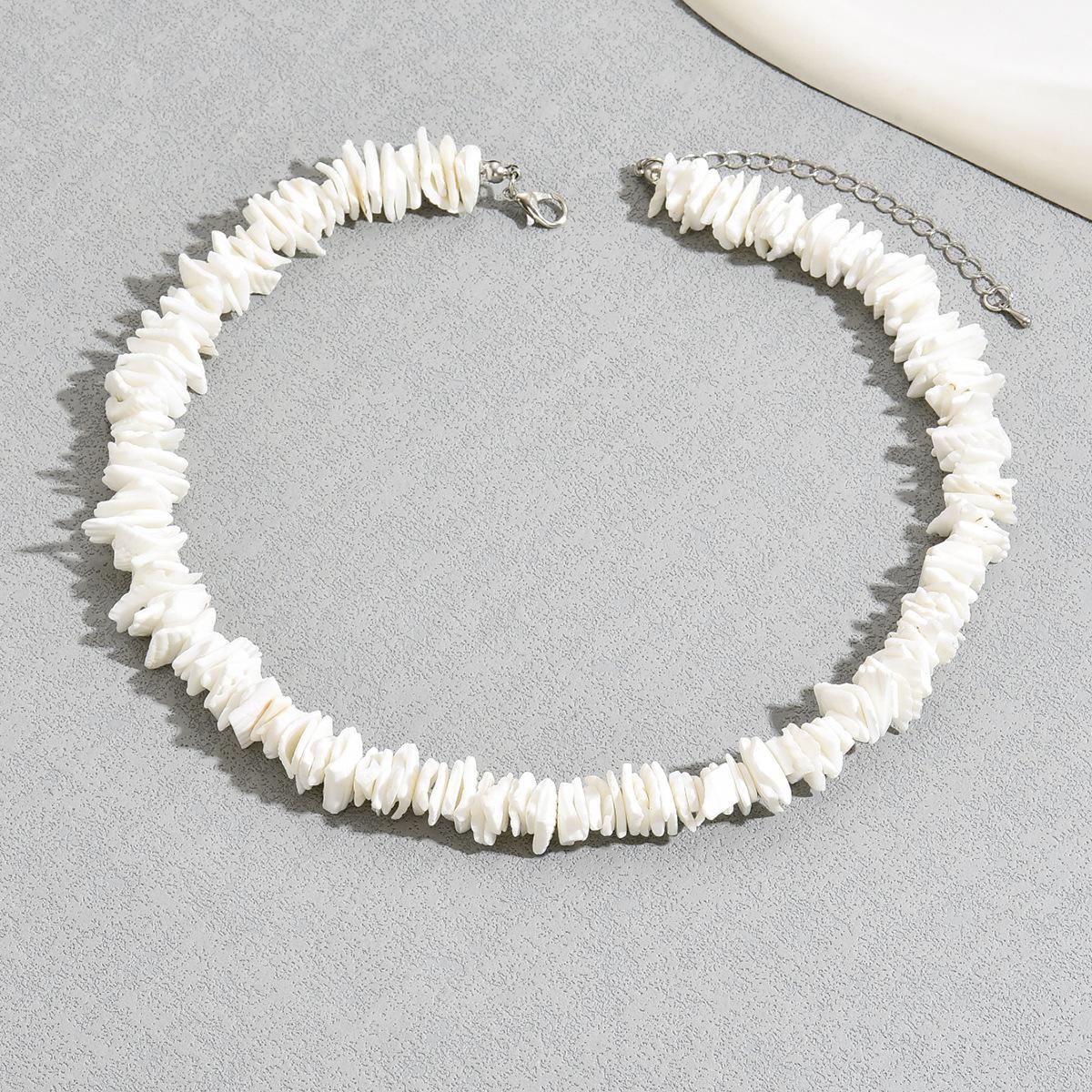 

Ветер простое нерегулярное ожерелье персонализированная цепочка на ключицу из натурального жемчуга в виде ракушки универсальная цепочка