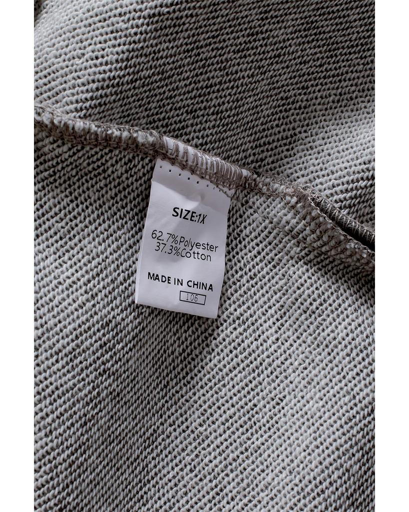 Azura Exchange Colorblock Crew Neck Sweashirt - Plus Size