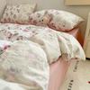 Bedding Set Four-piece Printing Skin-friendly Breathable Comfortable Bed Sheet Quilt Cover Pillowcase