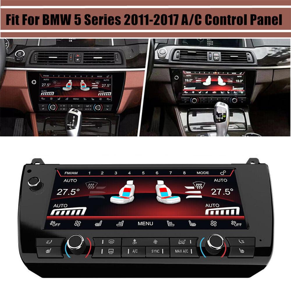

Для BMW 5 серии 2011-2017 Панель управления климатом A/C Отопитель ЖК-тачскрин 12 В
