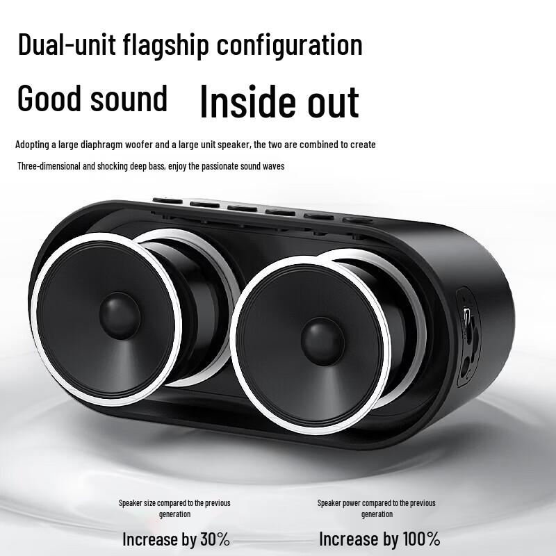 Newmine BT511 Bluetooth Speaker & Smart Alarm Clock CN plug (adapter included)