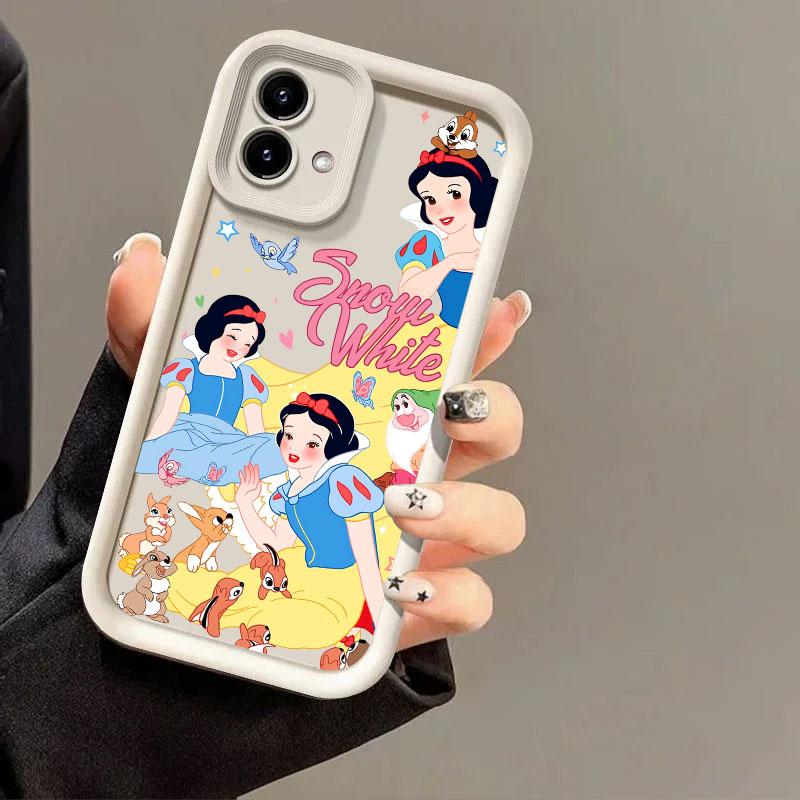 Princess Mermaid Case for Motorola Moto Edge 70 60 Fusion 50 Pro 40 Neo G06 G56 G86 G85 G84 G75 G56 G53 G52 G30 G14 Cover