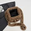 Falten Kleine Wolke Schultertasche Damen Fashi Aufbewahrungstasche Winter Flauschig Trendig Bequem und Vielseitig Textur Umhängetasche