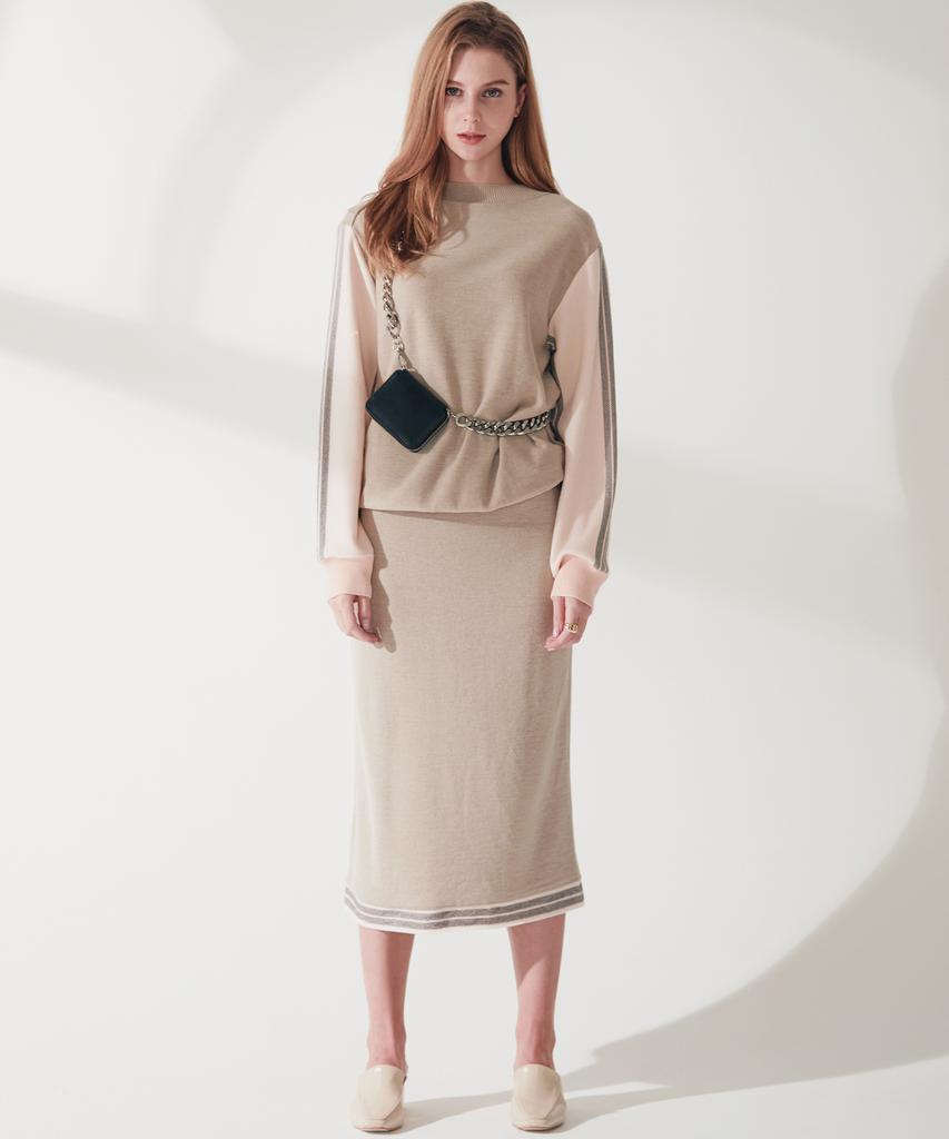 NOT Soft Wool Knit Two Piece
