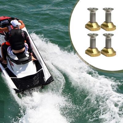 M8 T Nut Professional Hydrofoil Screw Mounting T-Nuts 4PCS Paddle Board Spare Parts Manual Tool Surfboard Supplies For All