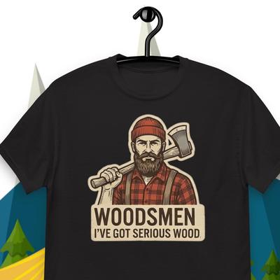Rude But Funny Woodsmen T-shirt | Novelty Tee
