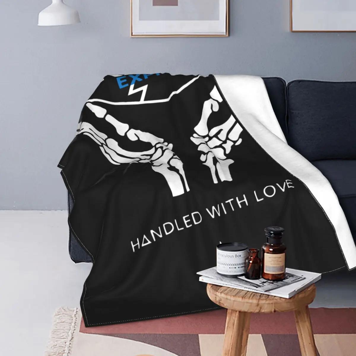 Death Stranding Fragile Express Fleece Throw Blanket Kojima Productions Blanket for Bedding Outdoor Lightweight Bedroom Quilt 100cmx150cm