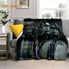 Drum Kit Drum Stand Set Music Instruments Soft Flannel Blanket for Beds Bedroom Sofa Picnic,Throw Blanket Outdoor Leisure Gift