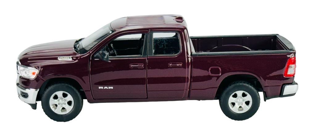 WELLY 2019 DODGE RAM 1500 ΚΟΚΚΙΝΟ-ΚΑΣΤΑΝΟ 1:27 24104
