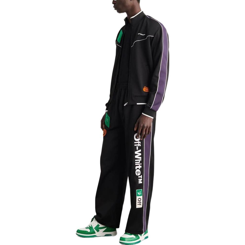 OFF WHITE Multilogo Skate Trackpant OMCJ020F22FAB0011001