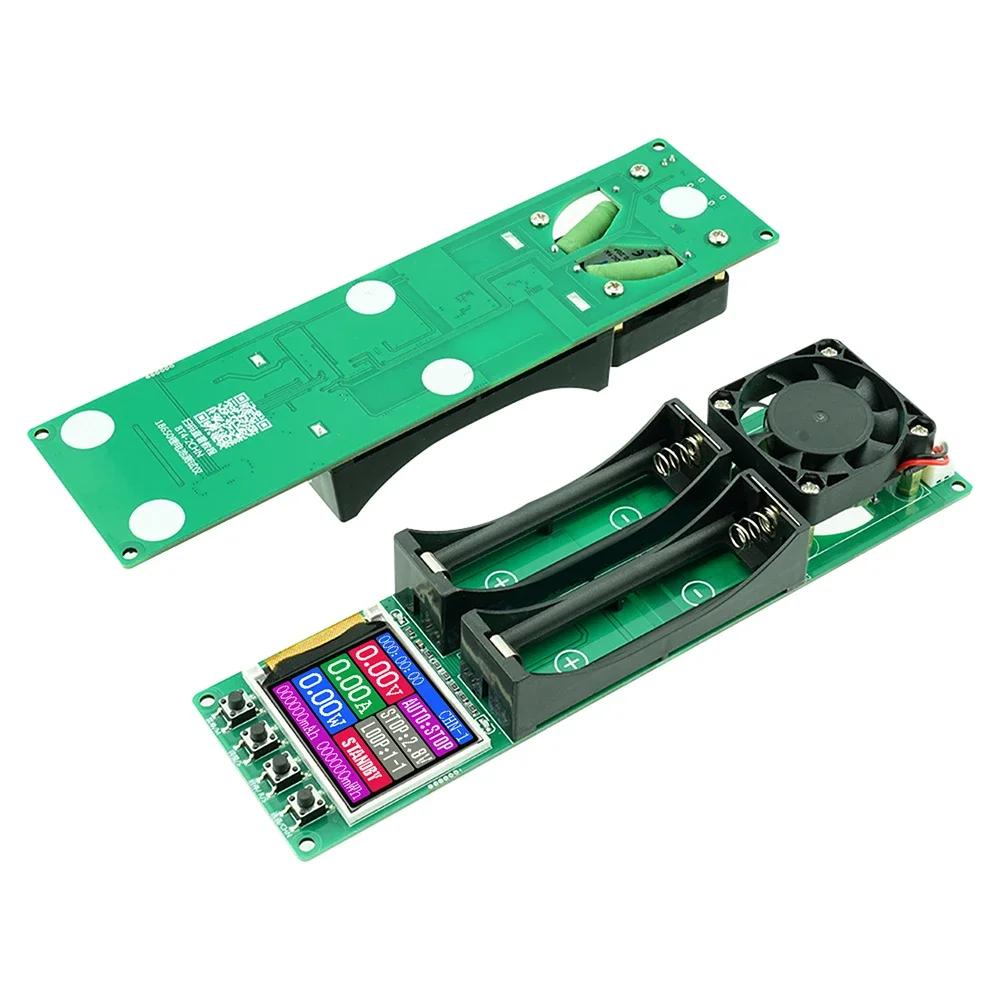 Upgraded 2 Channel 18650 Electronic Load Tester Internal Resistance Capacity Detector Automatic Cycle Charge Discharge PDCharger