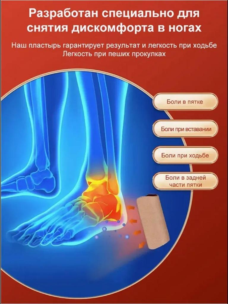 Plantární fasciitida bolest otok patní ostruha bolest náplast