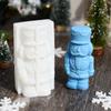 Christmas Silicone Molds Reusable Non-Stick Maker Christmas Molds Silicone Candle Resin Casting For Wax Plaster Epoxy Soap Clay