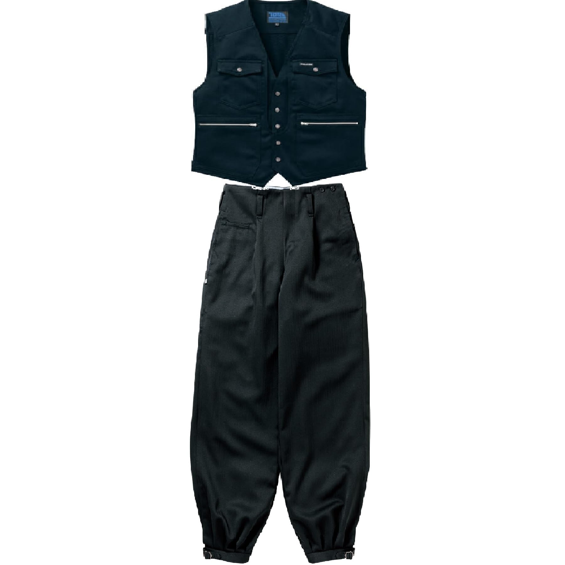 

Комплект: жилет и длинные штаны Toraichi серии 3920, размер тоби L x W, черный [Toraichi] (3920s611414) Рабочая одежда, Никерсы, Одежда, 82см, 13