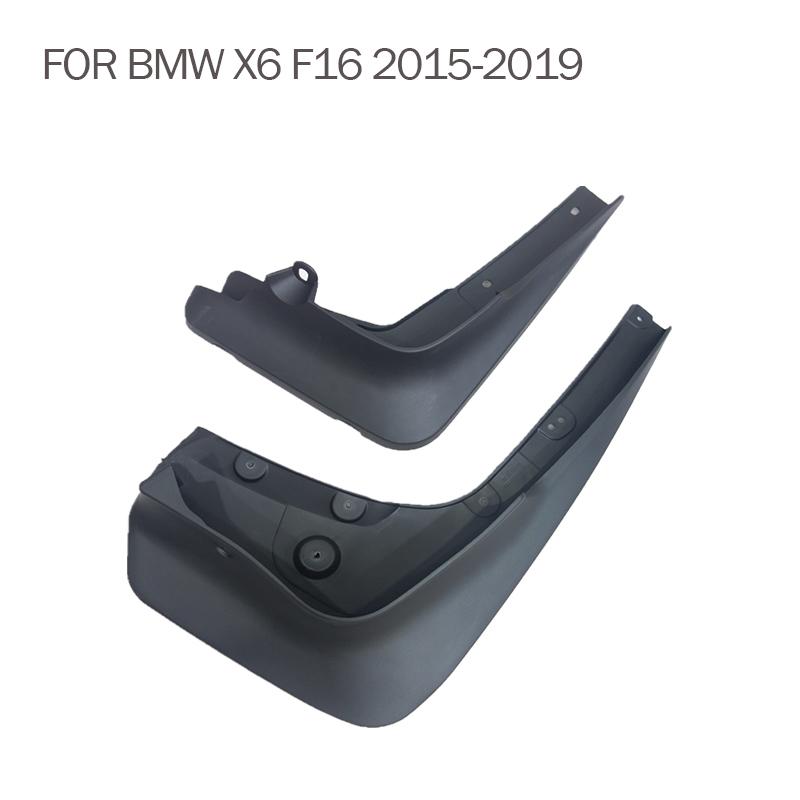 2015 2016 2017 2018  FOR BMW X6 M sport F16 Mud Flap Splash Guard Mudguard Fender Mud Flaps Accessories Front Rear 4pcs