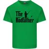 The Rodfather Funny Fishing Rod Father Unisexs Light Cotton TShirt
