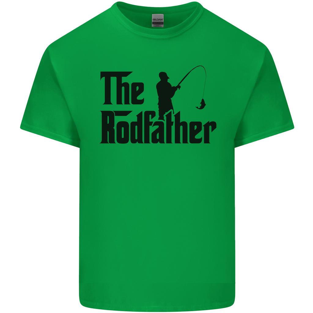 The Rodfather Funny Fishing Rod Father Unisexs Light Cotton TShirt