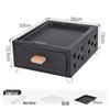 OEING Outdoor BBQ Grill and Tea Fire Pit Set