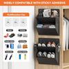 1PC RV Shoe Storage with Adhesive Tape Door Shoe Rack with Large Deep Pockets Suitable for Campers Narrow Space Wardrobe Storage