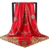 90 Large Silk Scarf for Women - Spring/Autumn Korean Style Satin Neckerchief, Mother's Day Gift