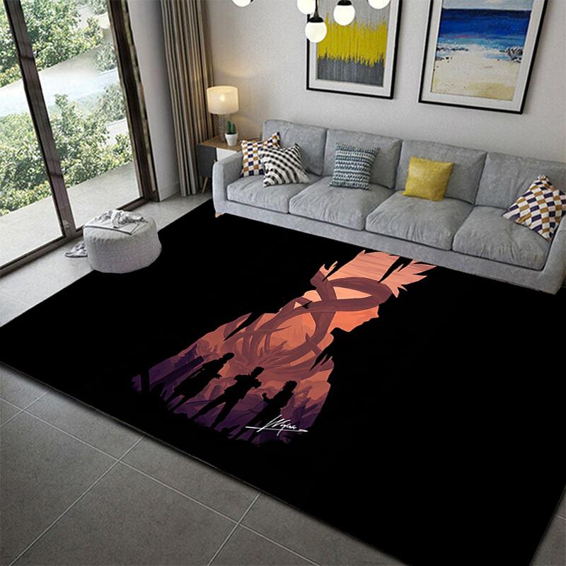 

Naruto Anime Fantasy Pattern Rug Soft Non-Slip Washable Mat for Bedroom Living 60x90cm