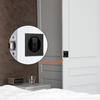 Contemporary Pocket Door Hardware Featuring Privacy Lock Latches Interior Sliding Door Lock Easy To Use for Square Door