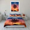 Fantasy Landscape Art Set Soft Comfortable Duvet Cover Bedding Set Included 1*Duvet Cover & 2*Pillowcases, Gift