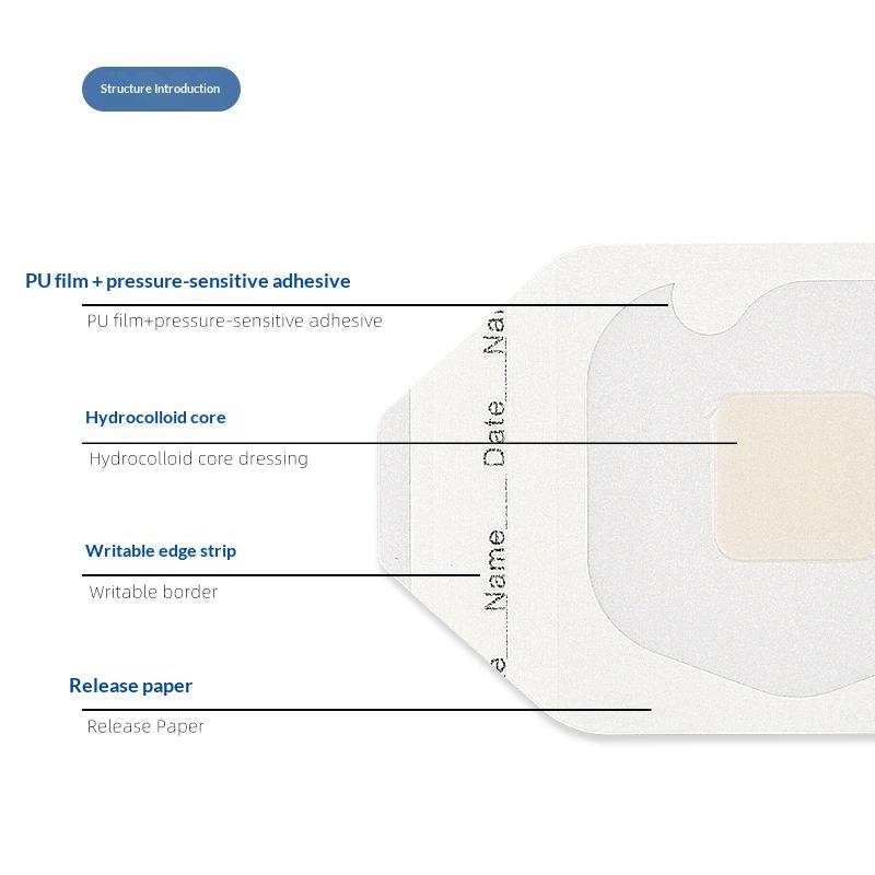 5/10 Peças Filme Transparente Fixo Patch para Umbigo Curativo Rápido para Sutura Curativo Impermeável Adesivo Patch Não Estéril