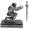 Knight Pen Holder Magnetic Cool Desk Accessories and Organizers Executive Soldier Knight Pen Holder Nice Christmas Gift for Boyfriend Husband Dad Son