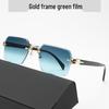 Trendy Frameless Fashion Sunglasses for Men & Women - European & American Style