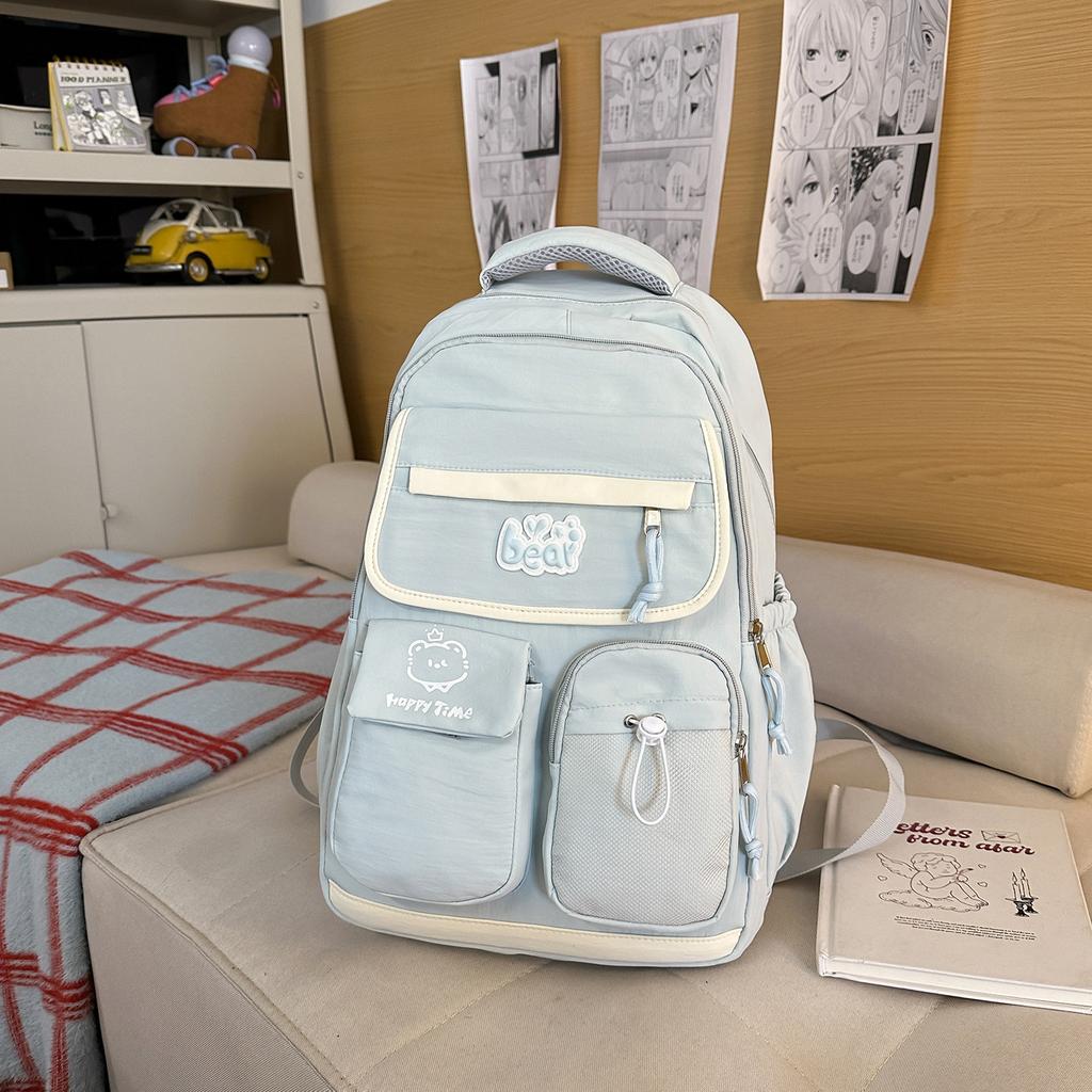 Schoolbag new schoolbag girl primary school students sweet girl travel backpack high quality junior high school students computer bag