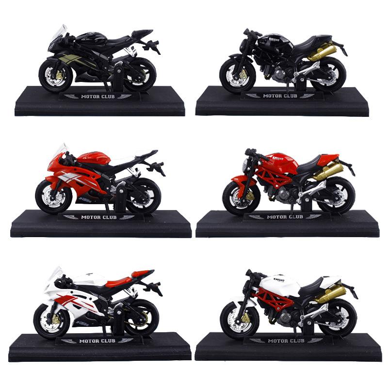1:18 Diecast Motorcycle Model Workable Shock-Absorber Toy For Children Gifts Toy Decoration