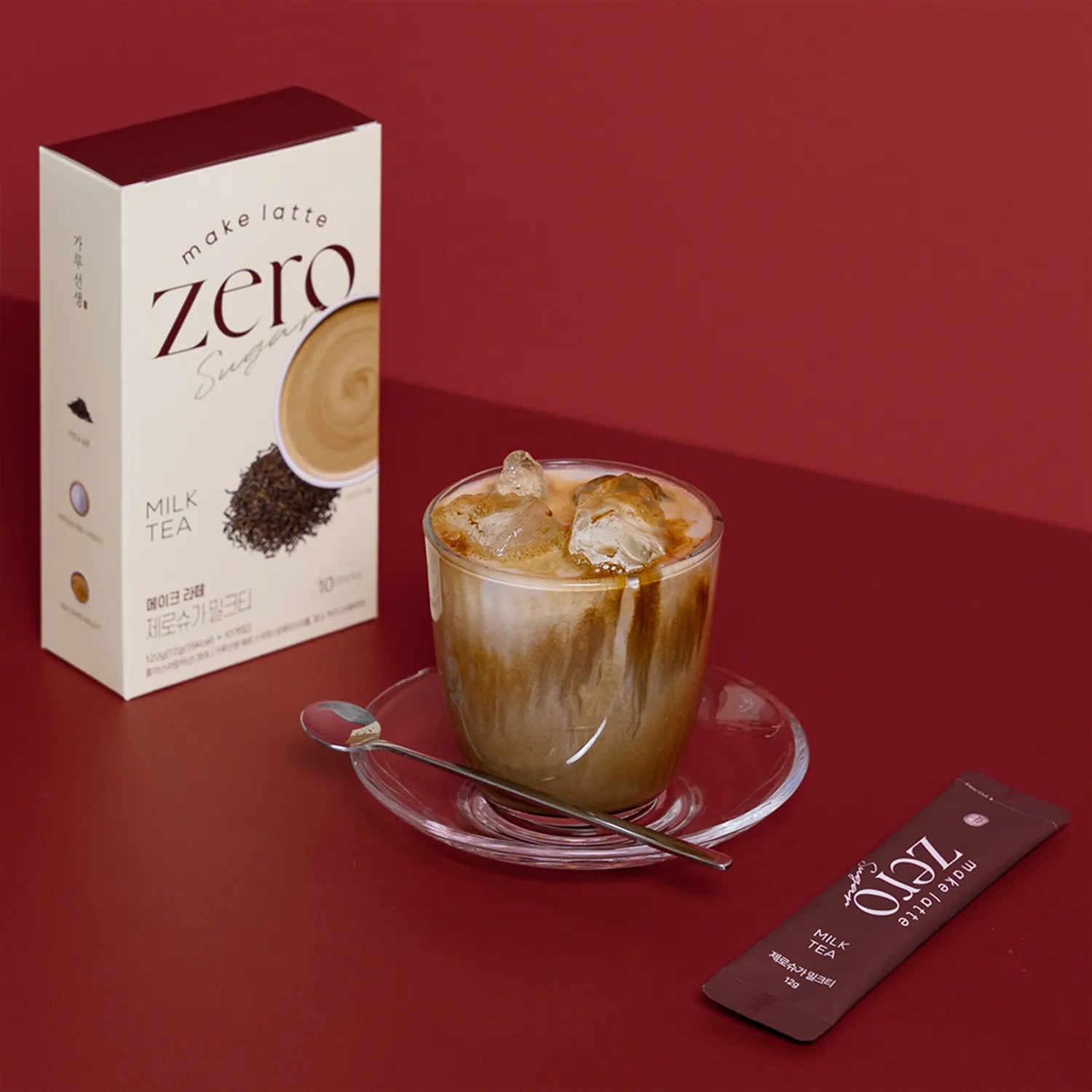 Garumaster Make Latte Zero Sugar #Milk Tea 12g*10ea 12g*10ea