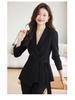 2026 Women's Petite Spring Suit Set: Purple Pink Casual Blazer & Workwear