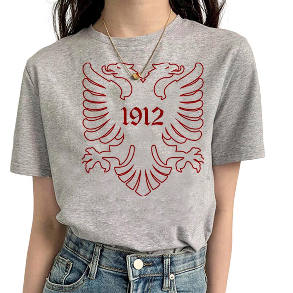 Albania top Donna maglietta grafica fumetti ragazza harajuku anime y2k vestiti