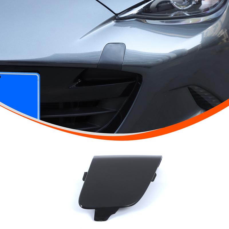 

For Mazda MX-5 ND 2016-2026 Car Front Bumper Tow Hook Eye Coupler Trailer Cover Cap Plug Rear trailer cover
