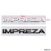 For Subaru IMPREZA Logo Letter Stickers Badge Decal ABS Car Rear Trunk Tail Emblem Decoration Auto Retrofit Accessories liu7