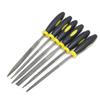 6Pcs Needle Files 140mm Metal Filing Rasp Wood Hand