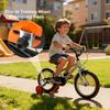 Bicycle Training Wheel Alignment Plates 10 Pieces Bicycle Leg Brace Fasteners Auxiliary Wheel Support Pads For Riding Kids